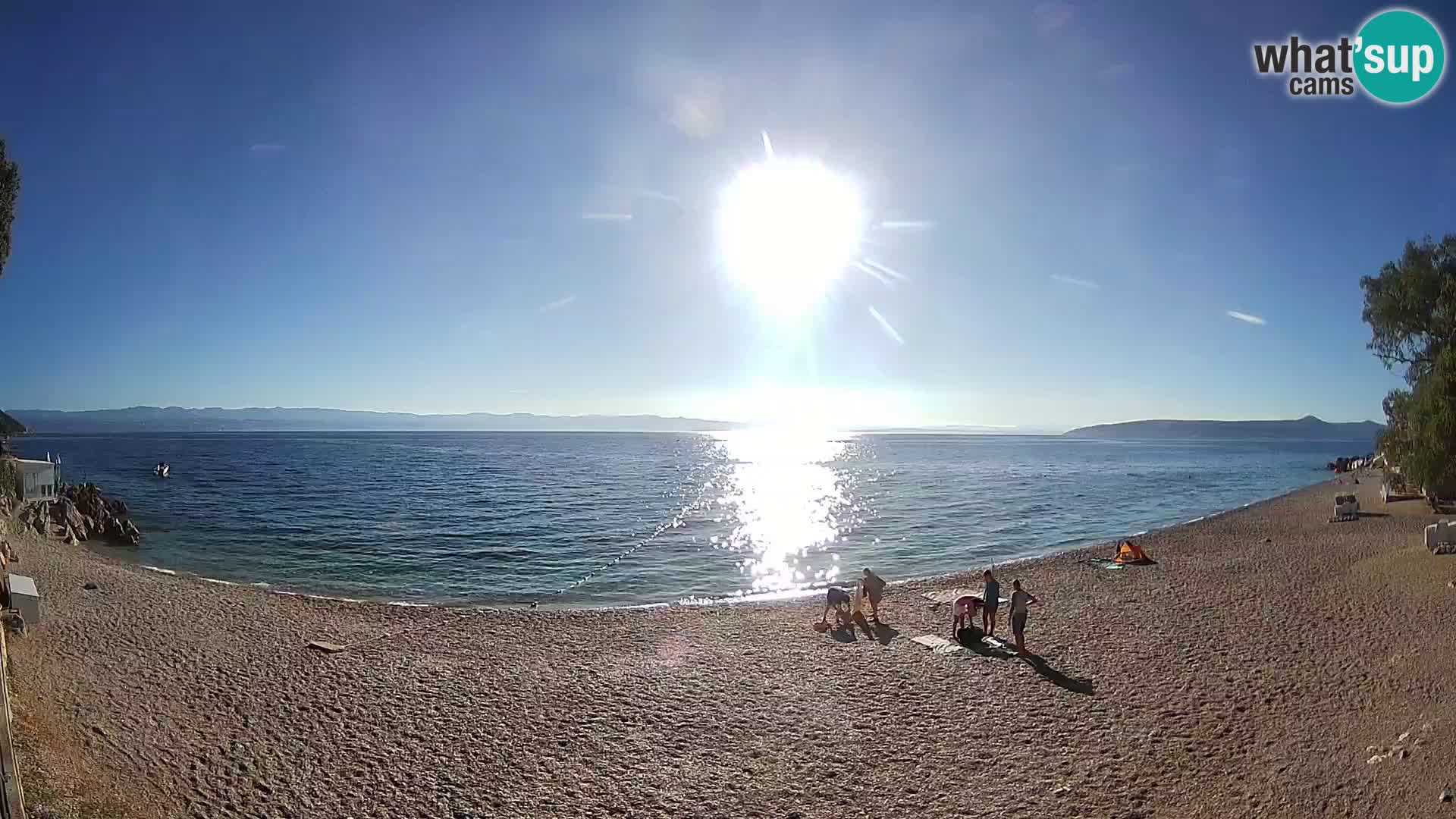 Livecam plage Sv. Ivan | Mošćenička Draga