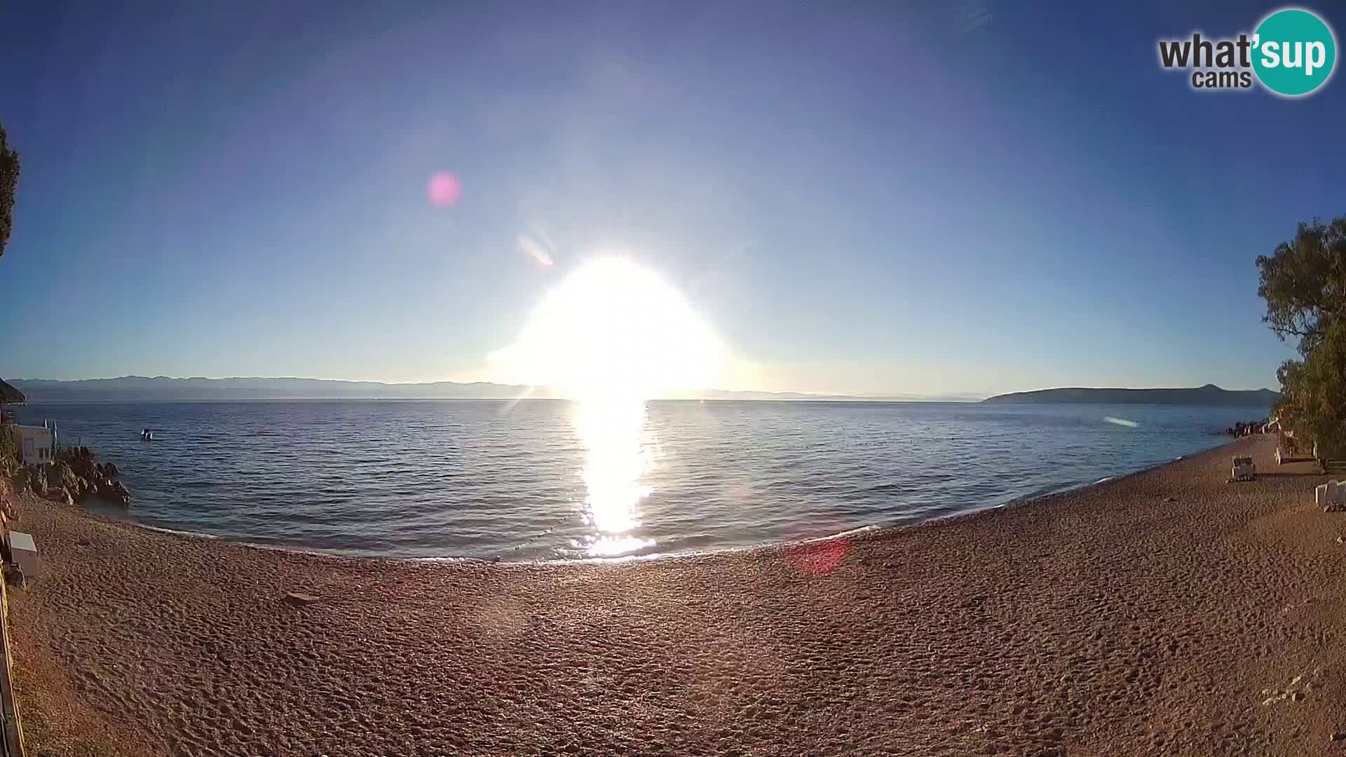 Spletna kamera plaža Sv. Ivan | Mošćenička Draga