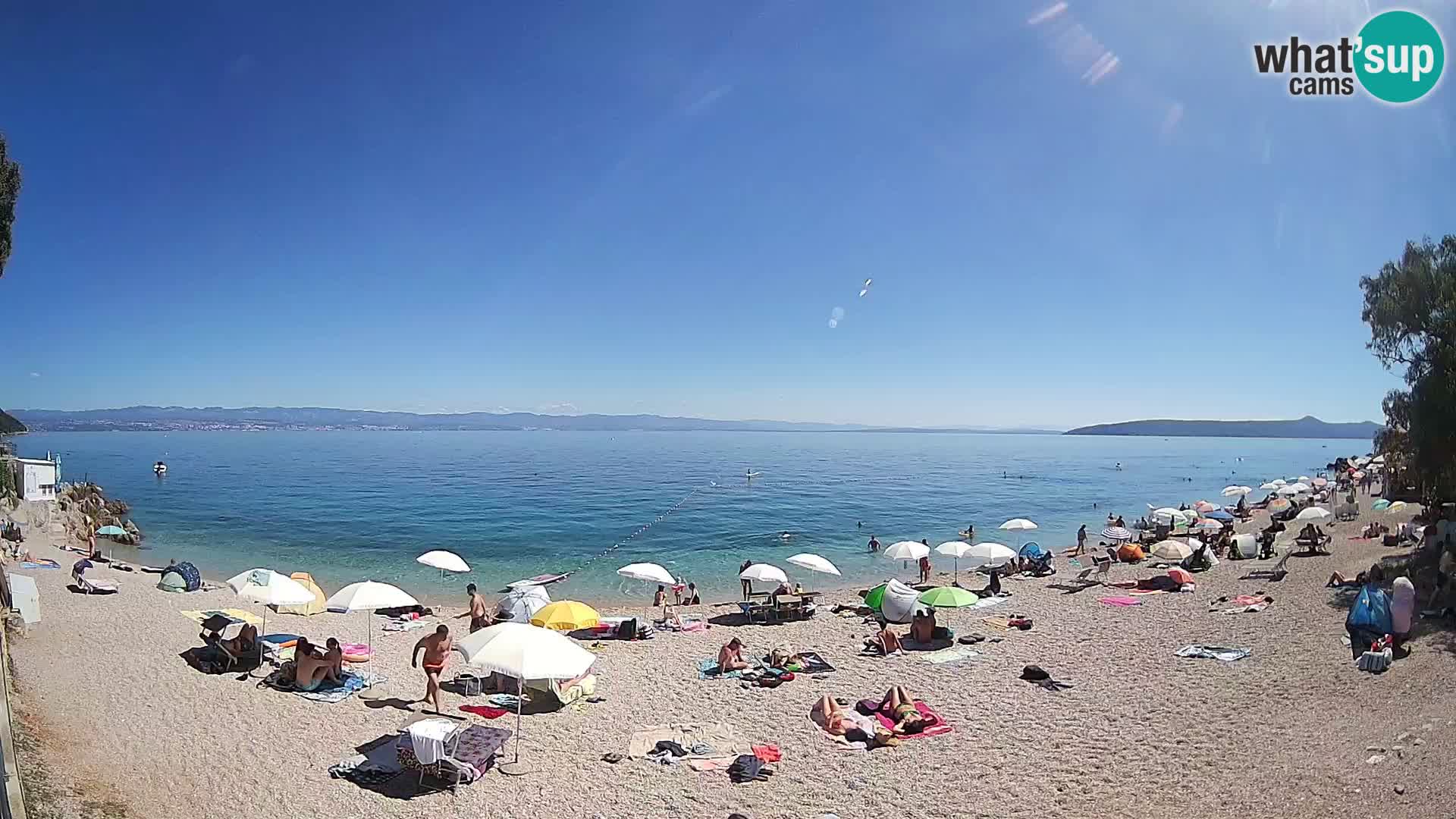 Webcam Sv. Ivan beach | Mošćenička Draga