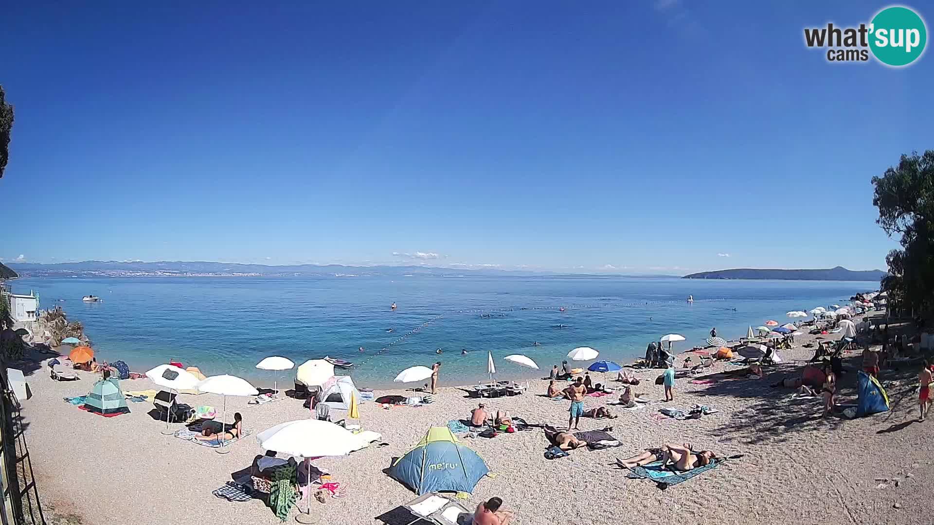 Webcam Sv. Ivan beach | Mošćenička Draga