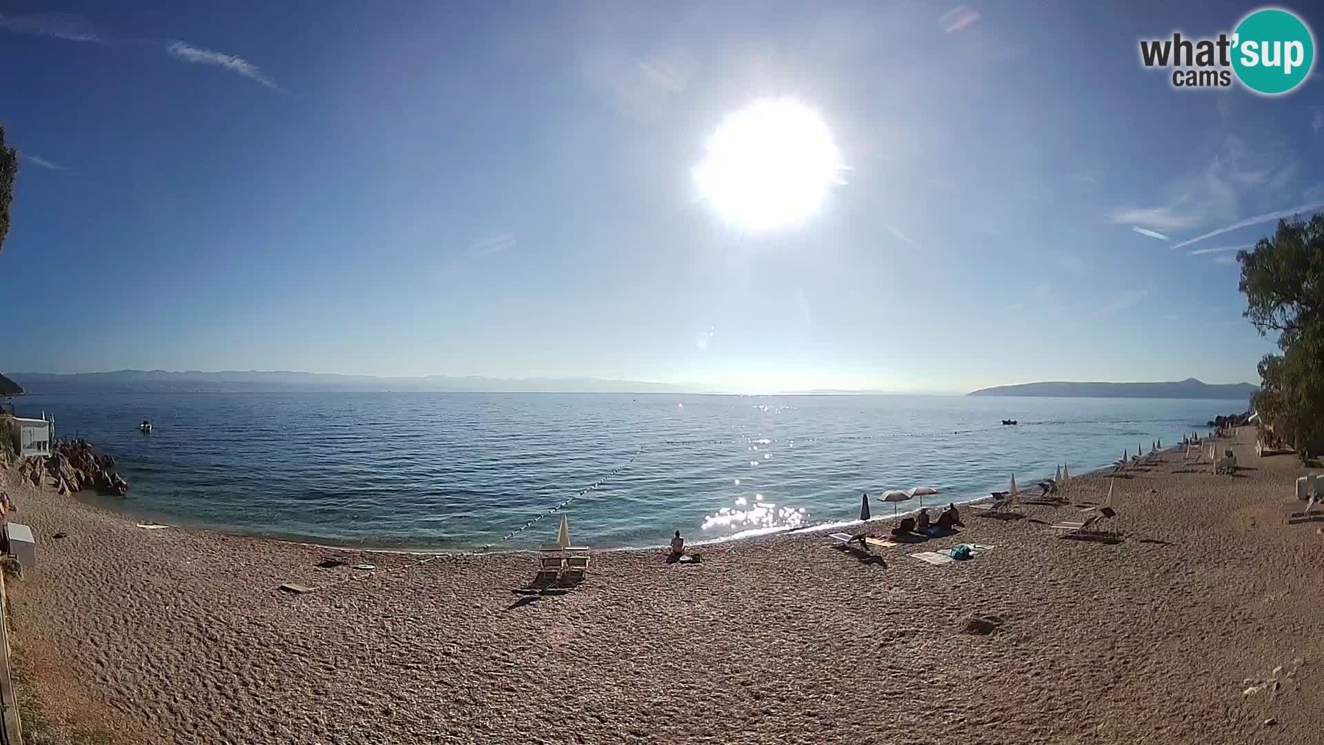 Spletna kamera plaža Sv. Ivan | Mošćenička Draga