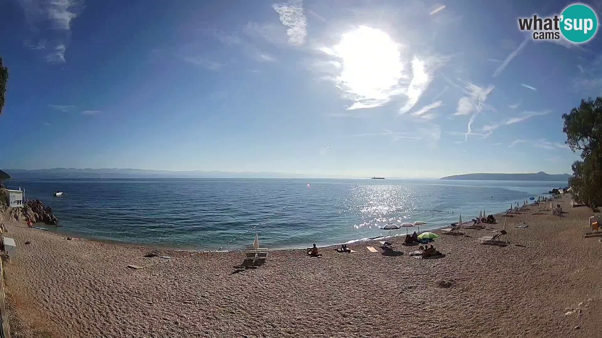 Livecam plage Sv. Ivan | Mošćenička Draga