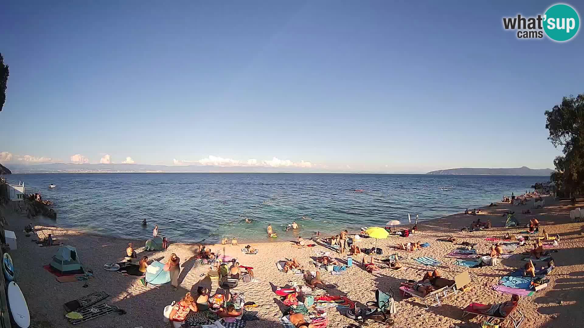 Webcam Sv. Ivan beach | Mošćenička Draga