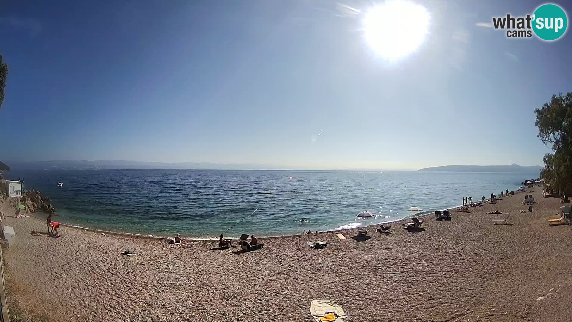 Livecam plage Sv. Ivan | Mošćenička Draga