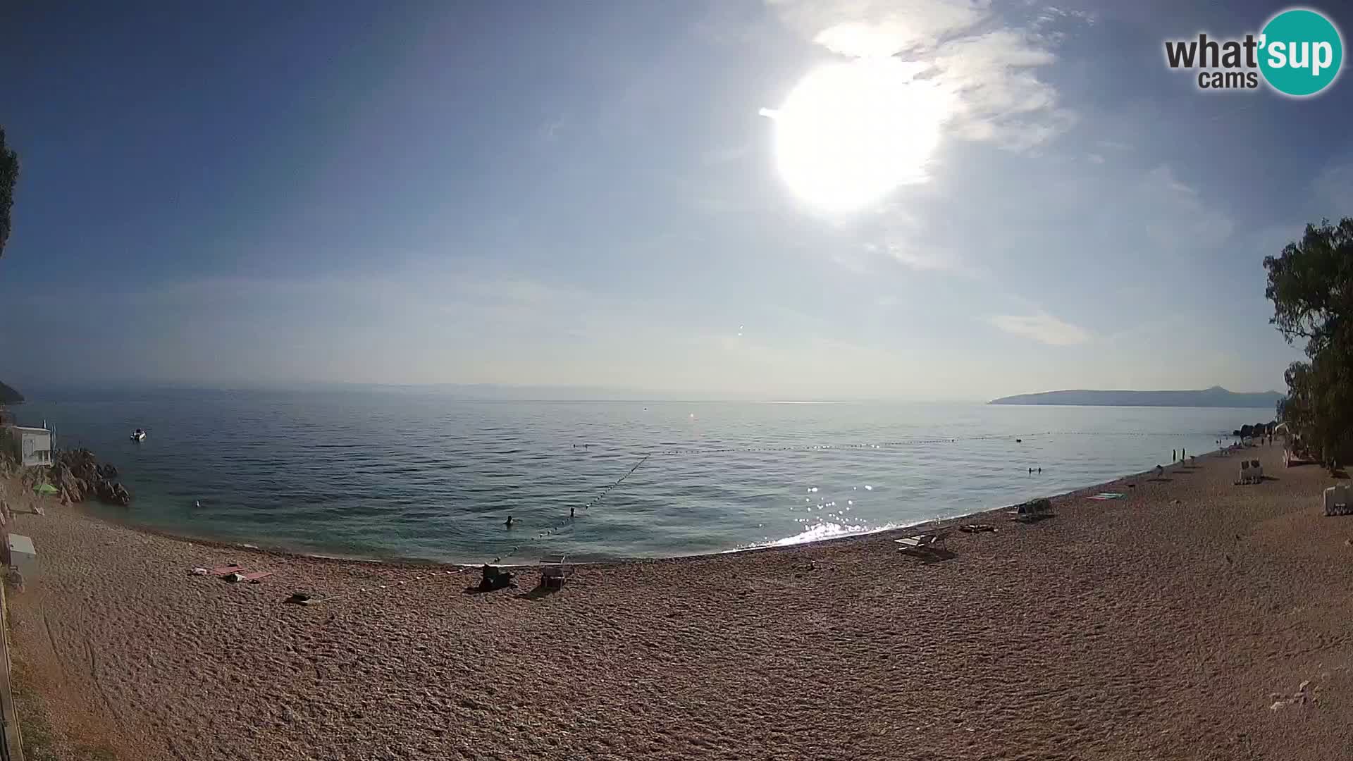 Webcam playa Sv. Ivan | Mošćenička Draga