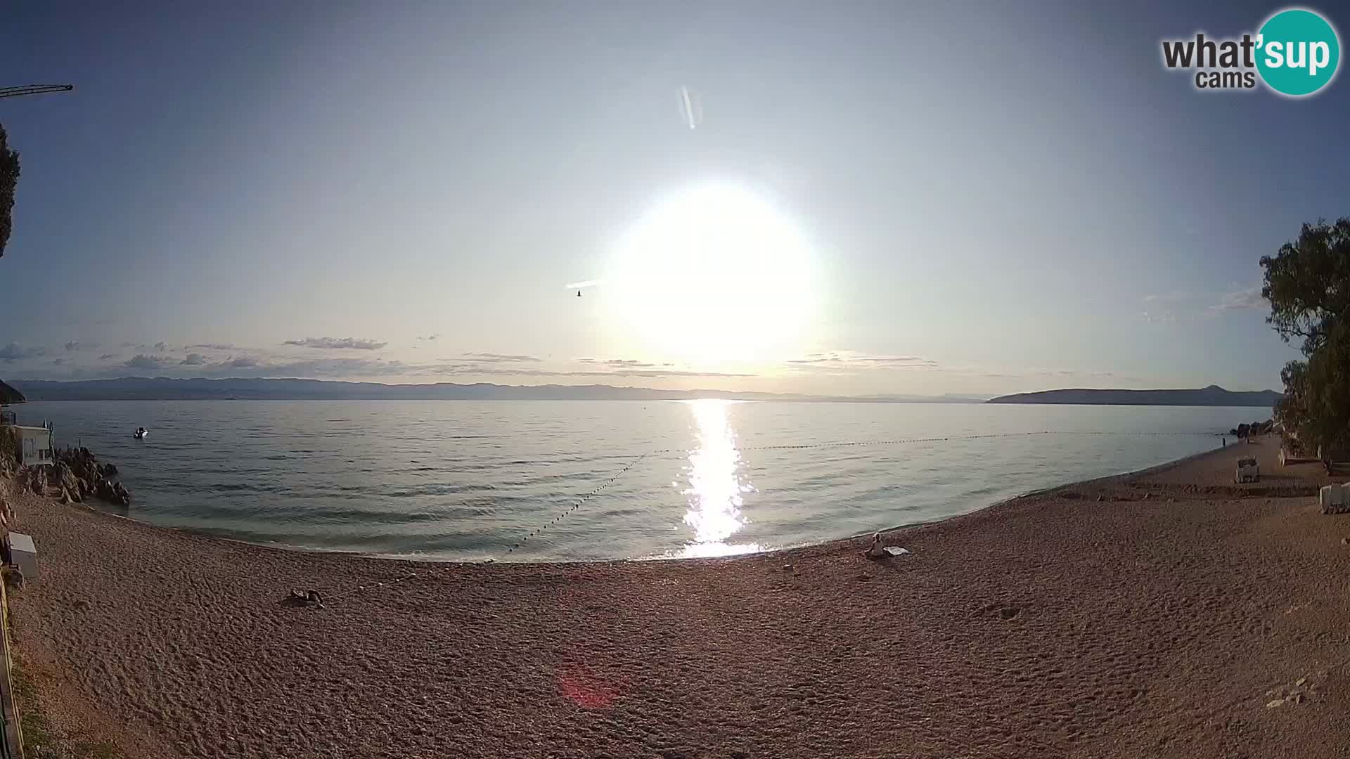 Webcam spiaggia Sv. Ivan | Draga di Moschiena