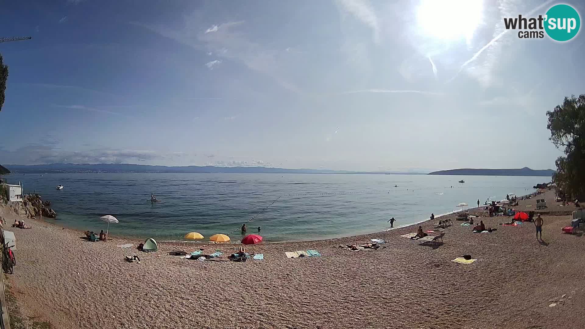 Webcam Sv. Ivan beach | Mošćenička Draga