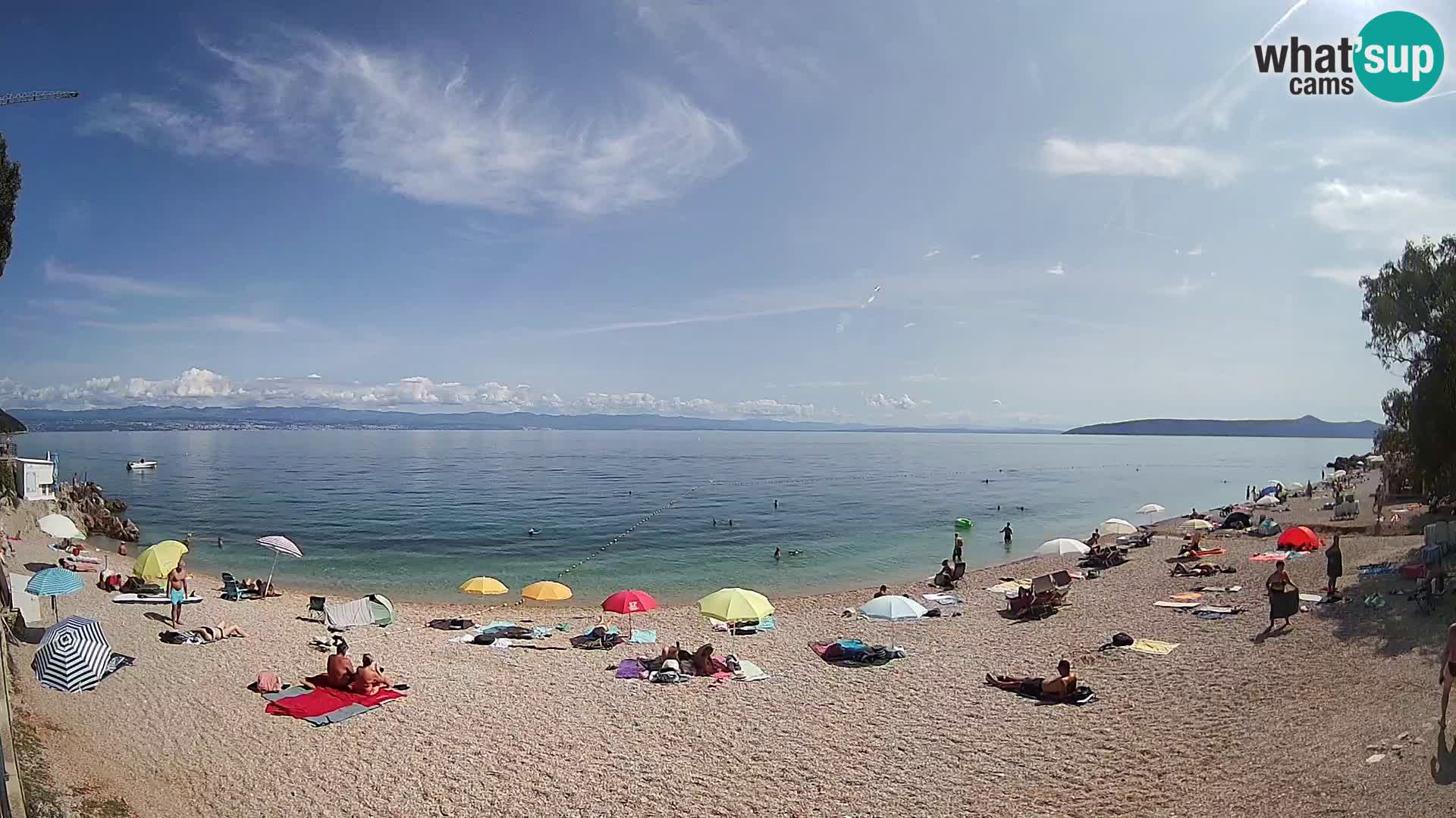 Webcam Sv. Ivan beach | Mošćenička Draga