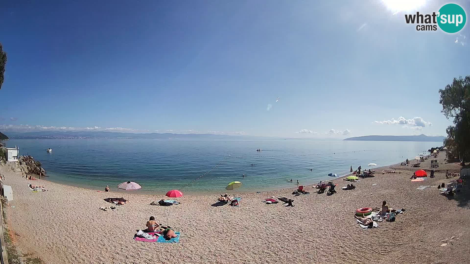 Webcam Sv. Ivan Strand | Mošćenička Draga