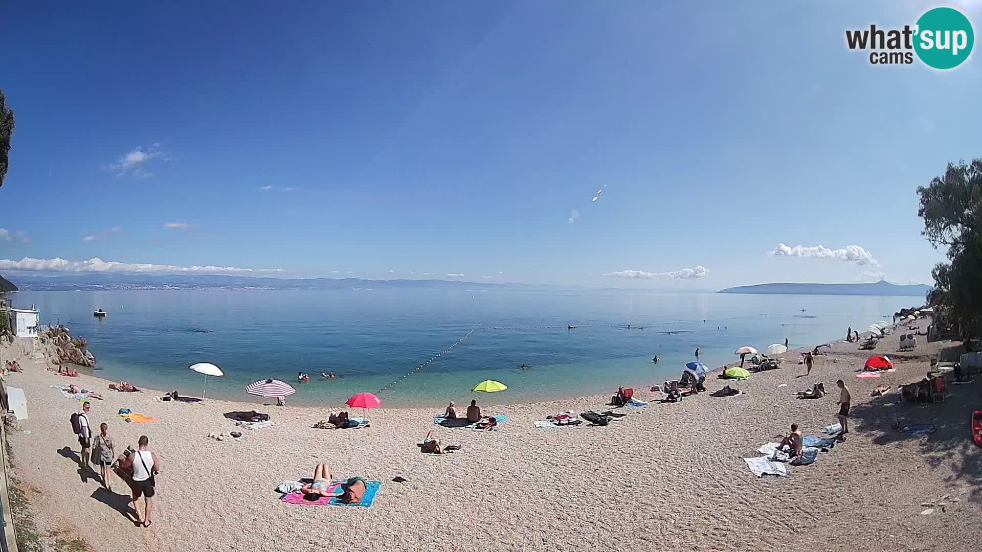 Web kamera plaža Sv. Ivan | Mošćenička Draga