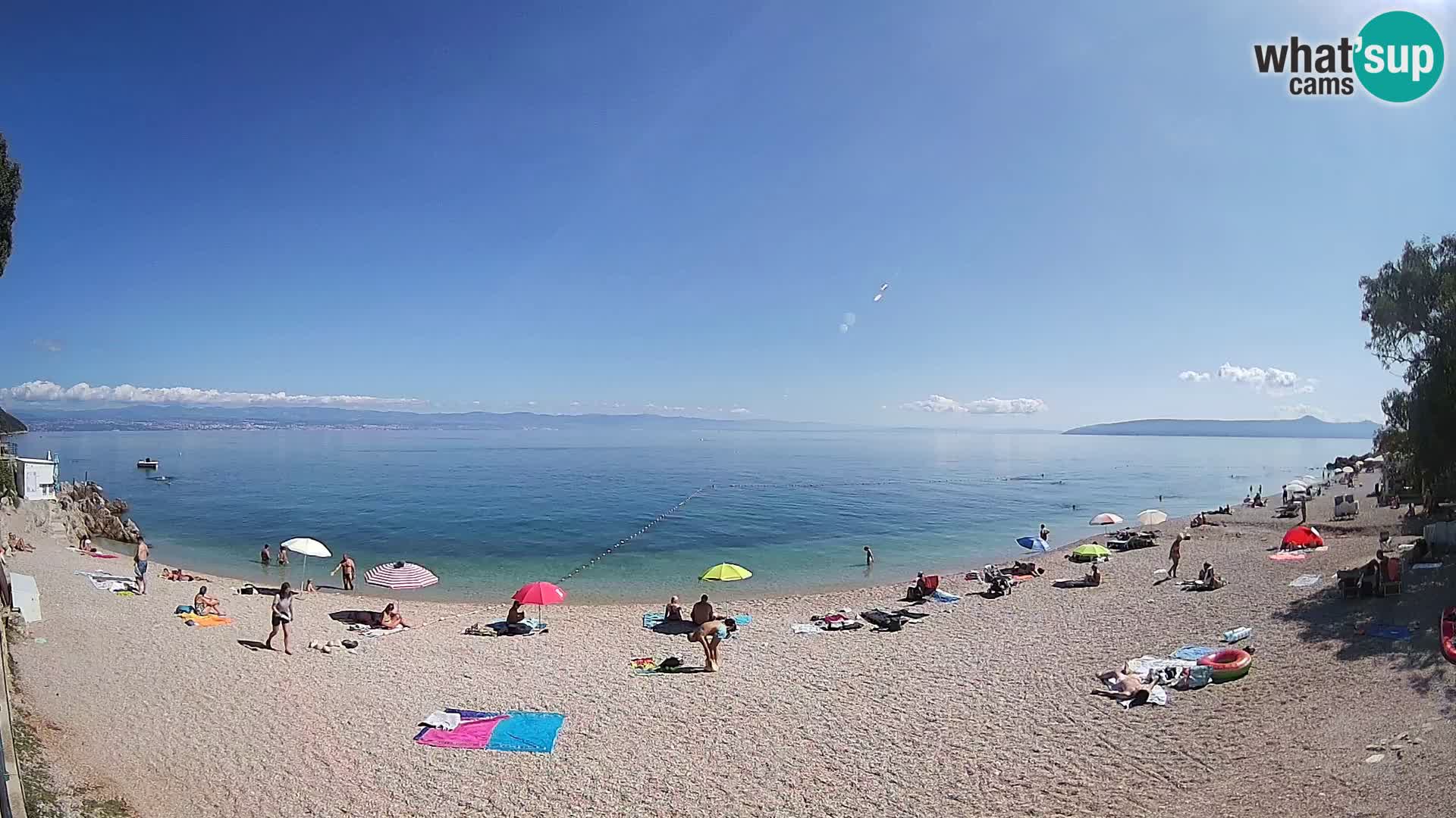 Webcam playa Sv. Ivan | Mošćenička Draga