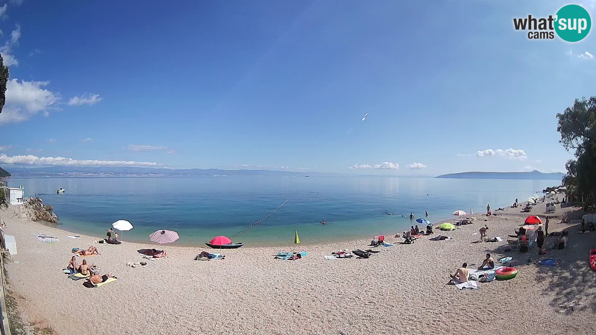 Livecam plage Sv. Ivan | Mošćenička Draga