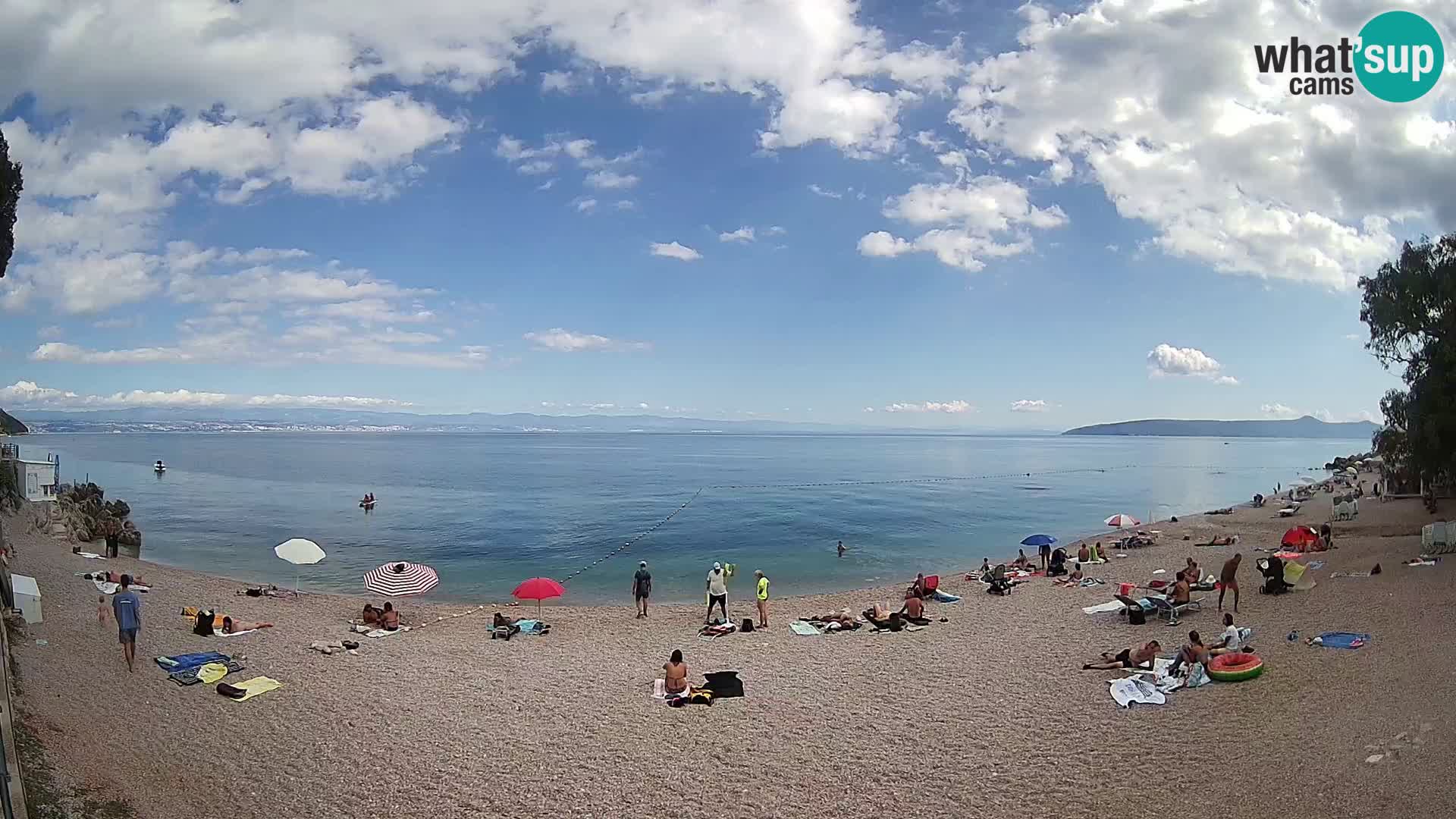 Webcam Sv. Ivan beach | Mošćenička Draga