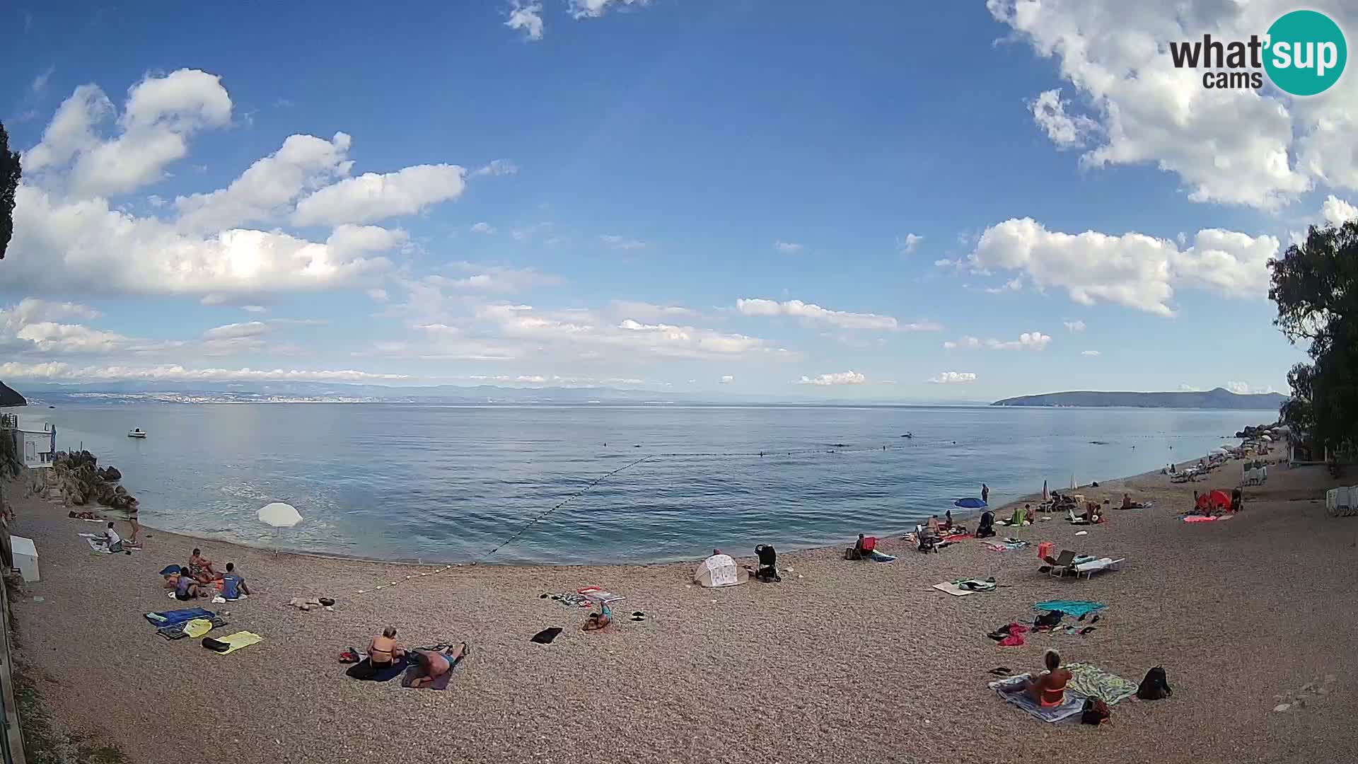Livecam plage Sv. Ivan | Mošćenička Draga