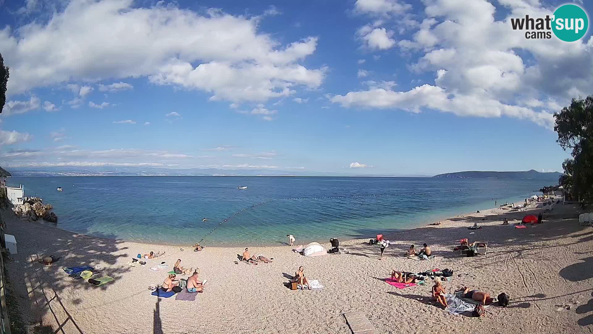 Livecam plage Sv. Ivan | Mošćenička Draga