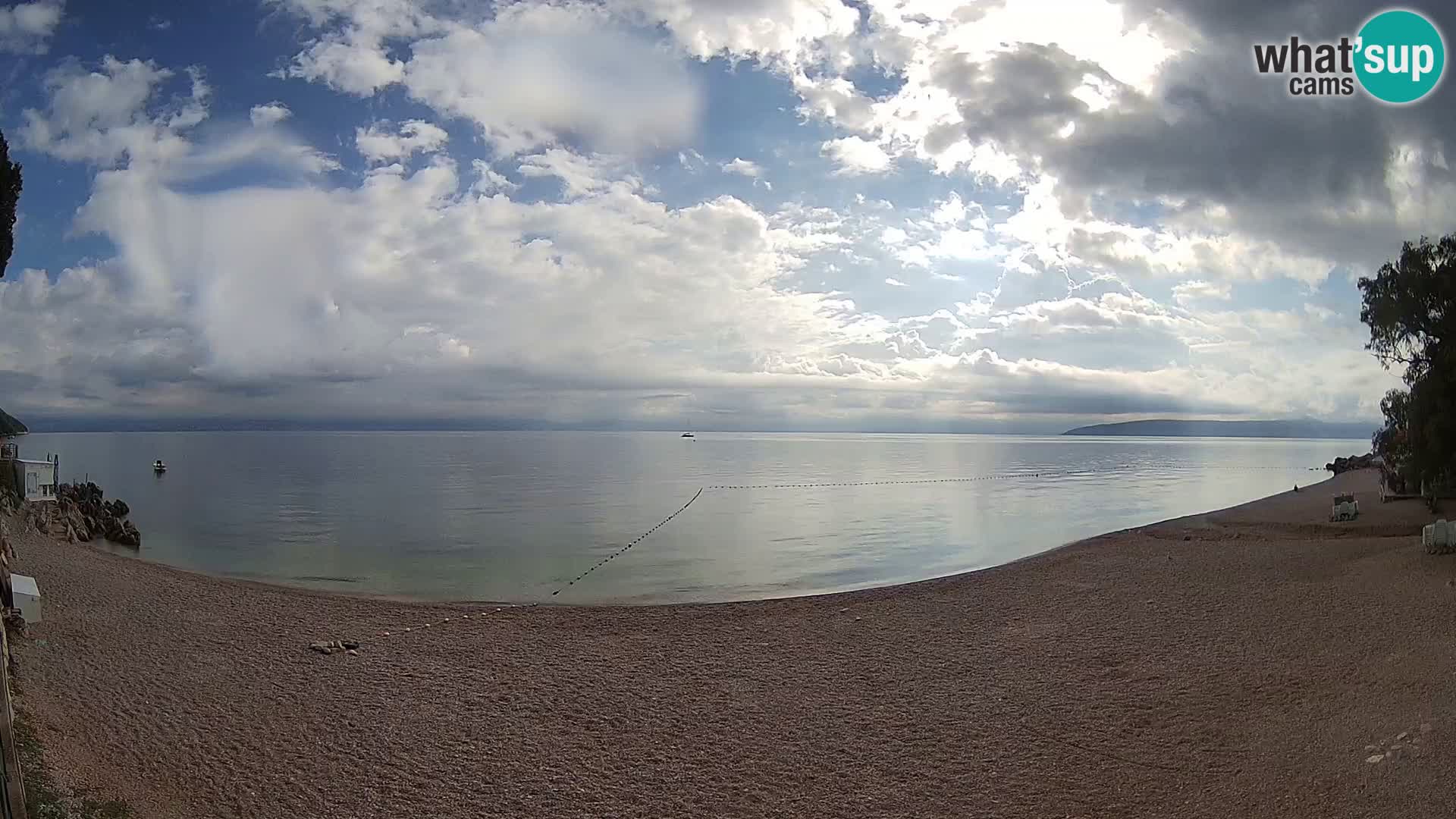 Webcam Sv. Ivan beach | Mošćenička Draga