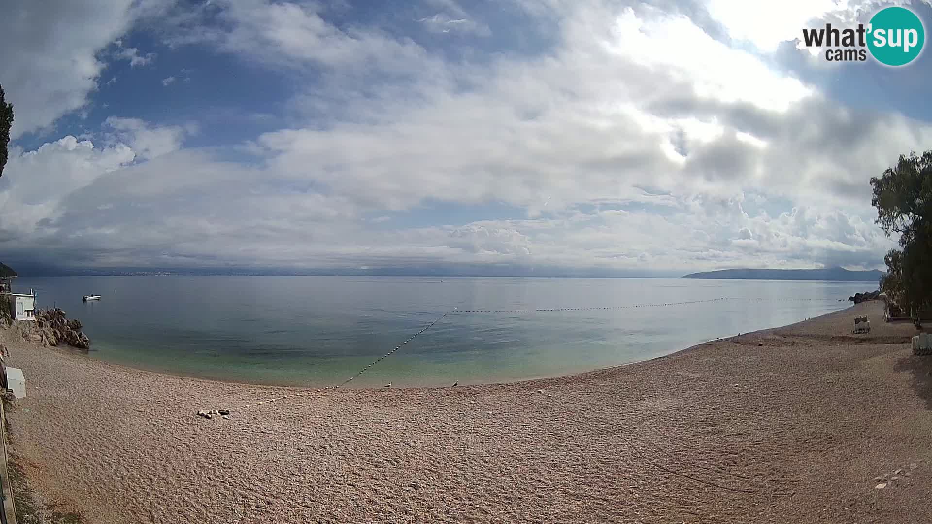 Webcam Sv. Ivan beach | Mošćenička Draga