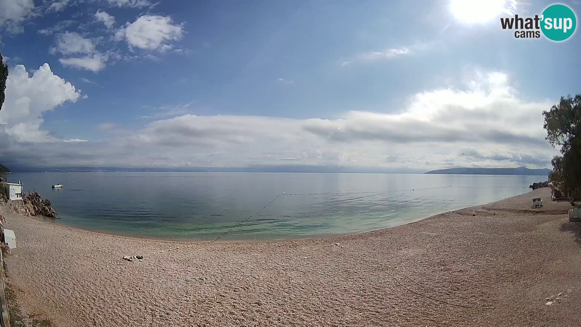 Web kamera plaža Sv. Ivan | Mošćenička Draga