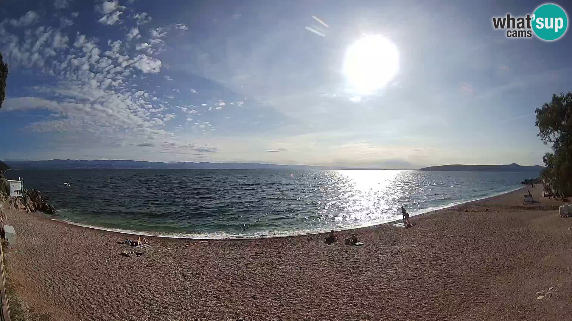 Spletna kamera plaža Sv. Ivan | Mošćenička Draga