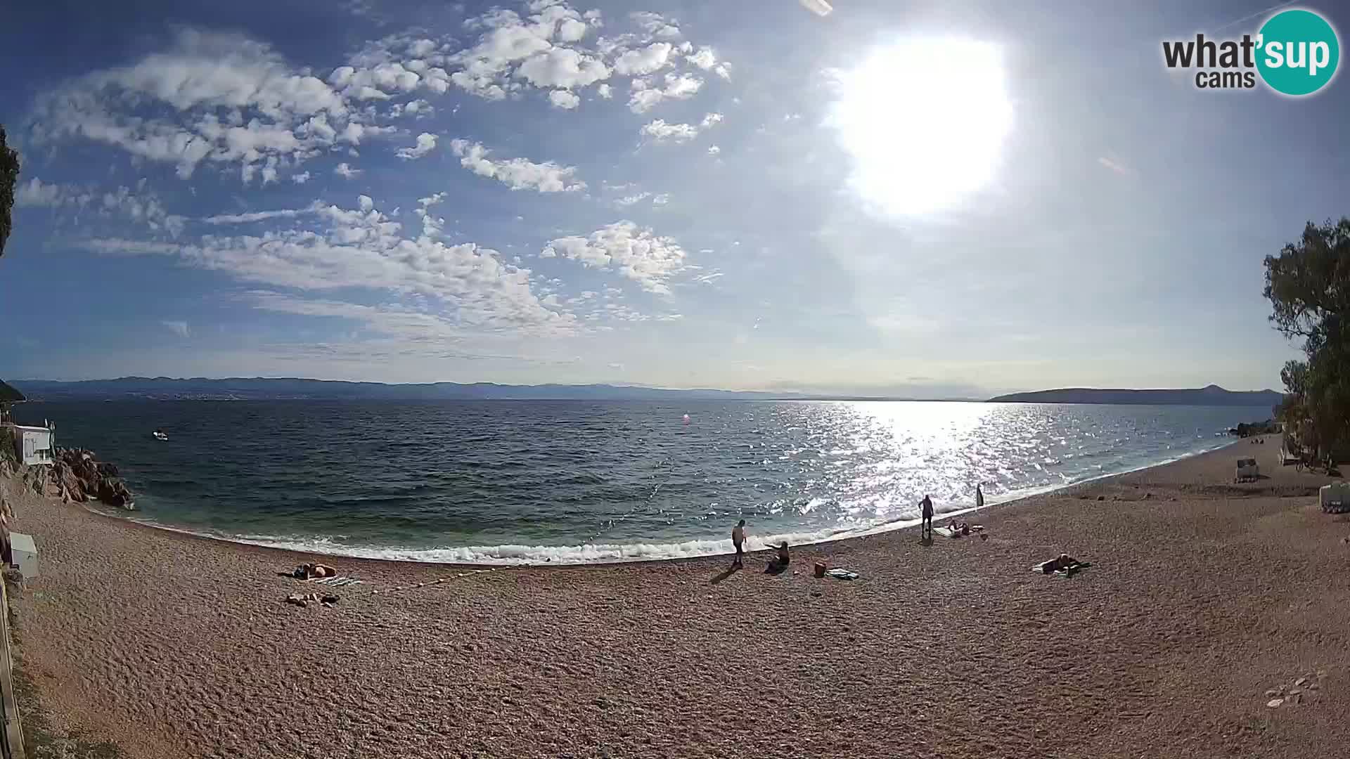 Spletna kamera plaža Sv. Ivan | Mošćenička Draga