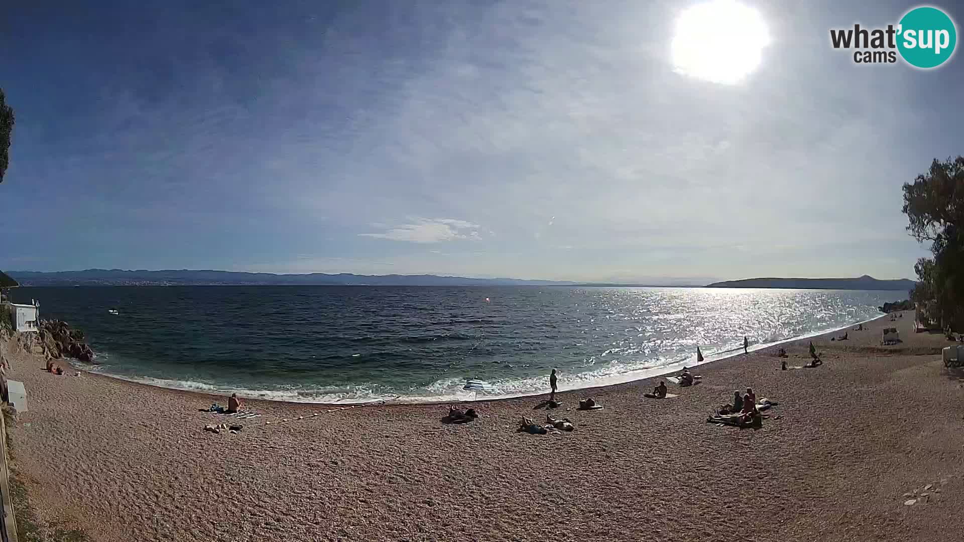 Webcam Sv. Ivan Strand | Mošćenička Draga