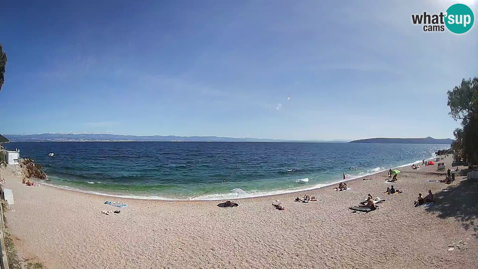 Spletna kamera plaža Sv. Ivan | Mošćenička Draga