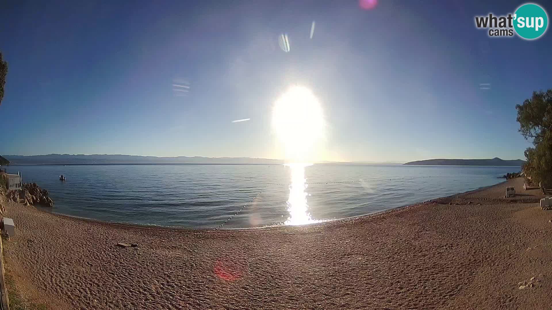 Webcam Sv. Ivan beach | Mošćenička Draga
