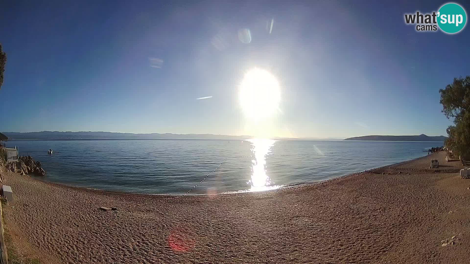 Spletna kamera plaža Sv. Ivan | Mošćenička Draga