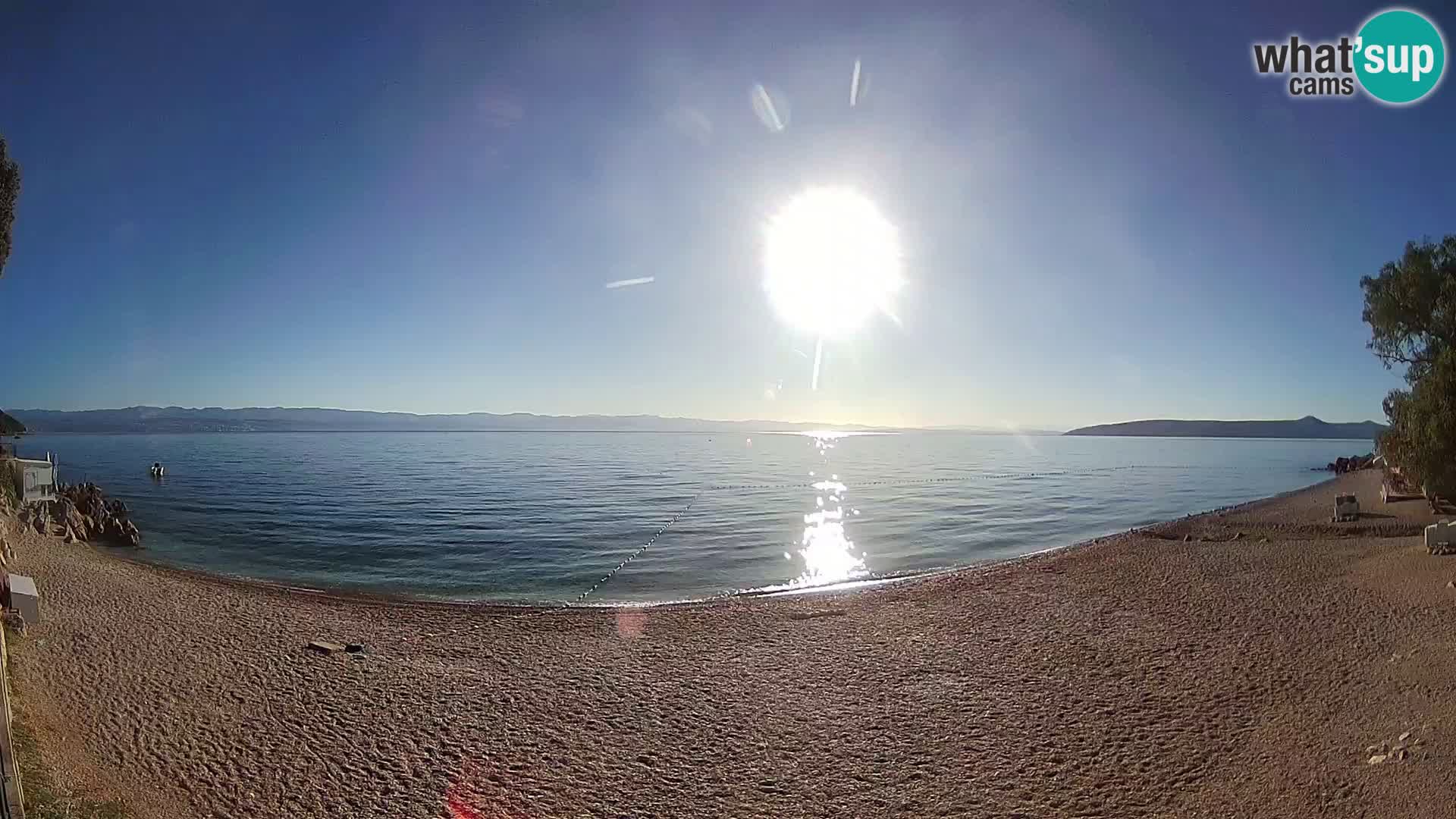 Spletna kamera plaža Sv. Ivan | Mošćenička Draga