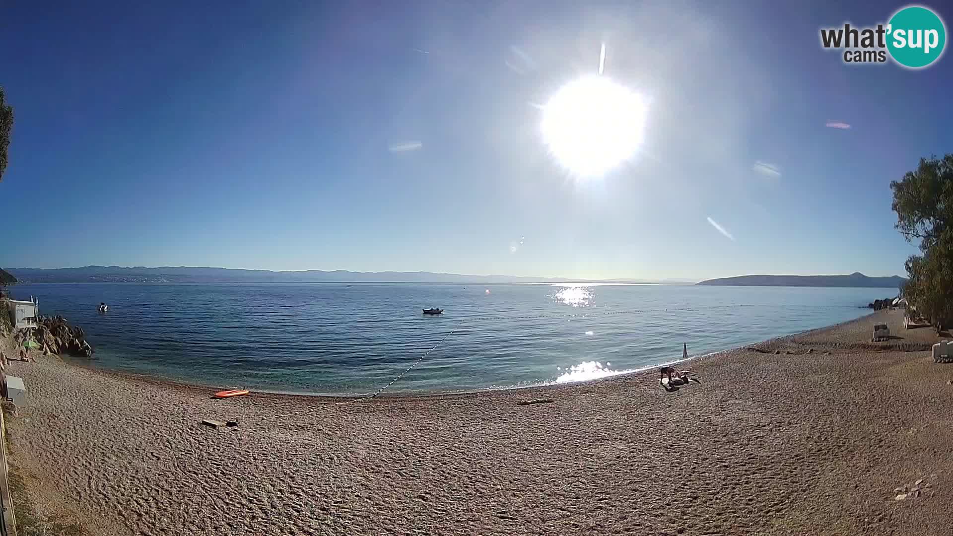 Webcam Sv. Ivan beach | Mošćenička Draga