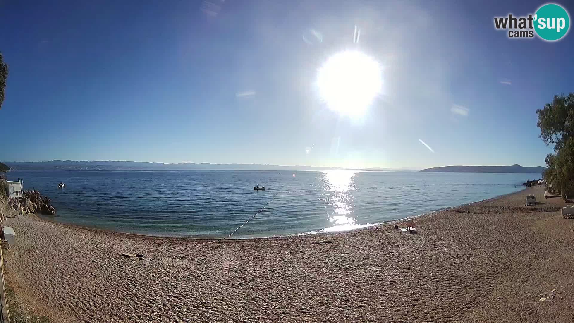 Webcam Sv. Ivan beach | Mošćenička Draga