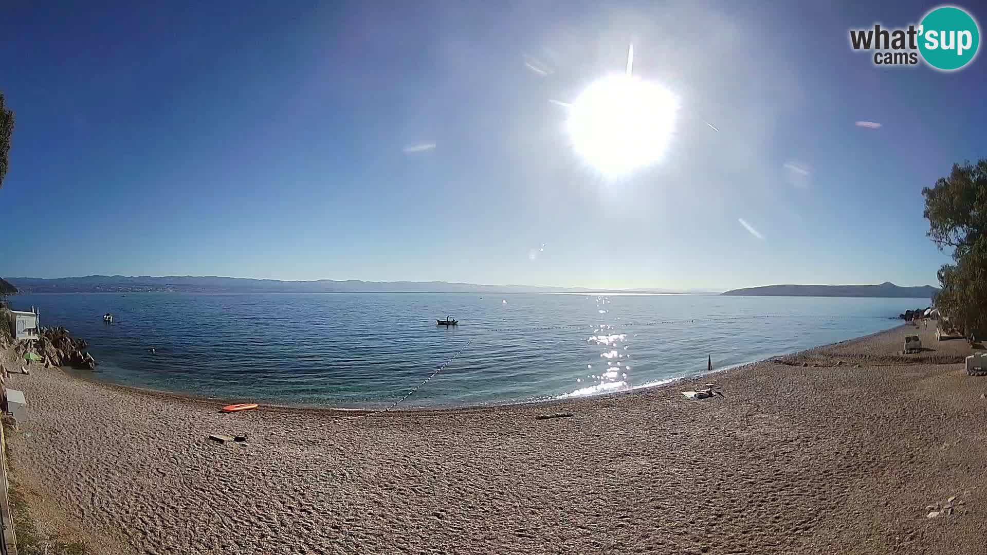 Webcam playa Sv. Ivan | Mošćenička Draga