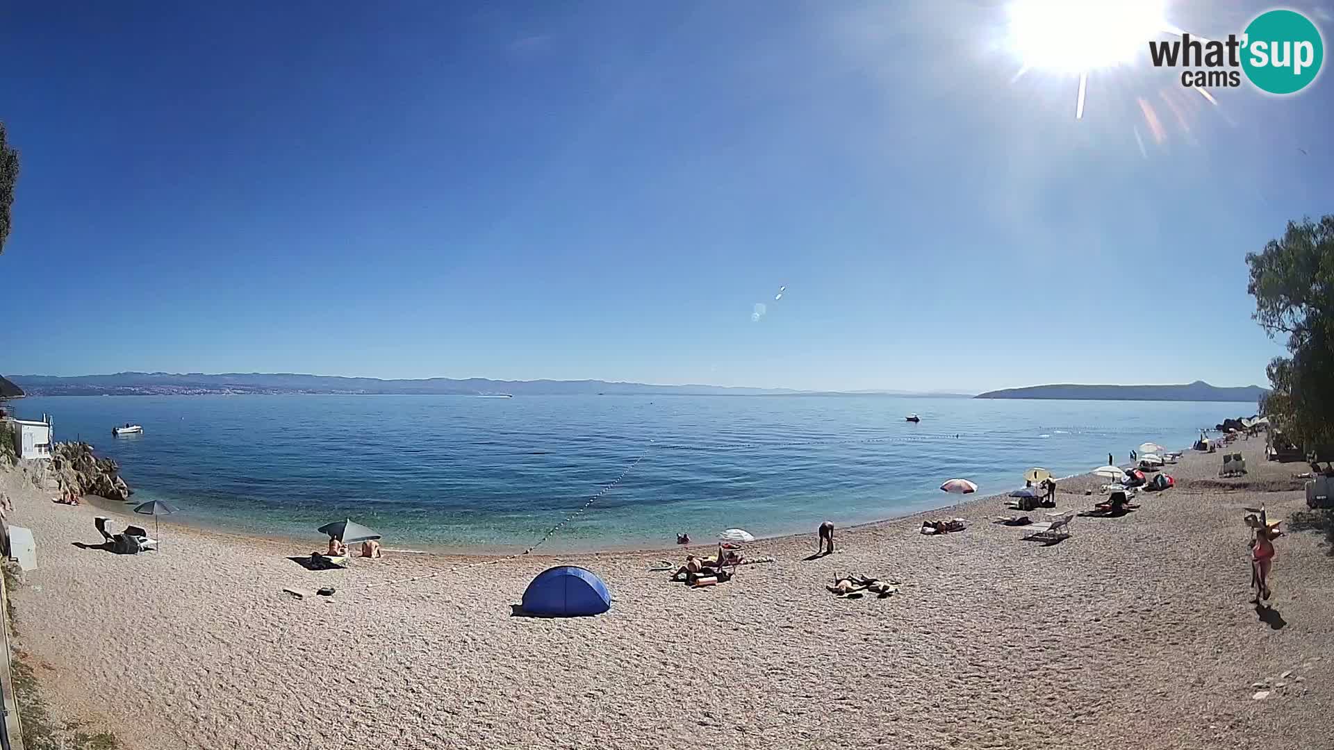 Webcam playa Sv. Ivan | Mošćenička Draga