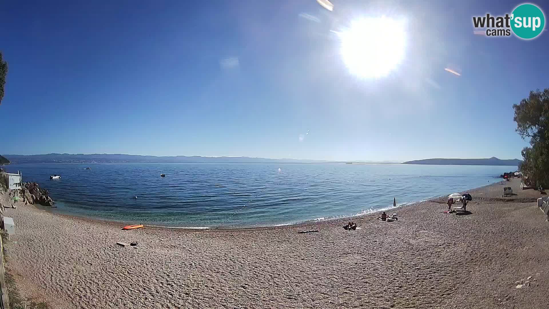 Livecam plage Sv. Ivan | Mošćenička Draga
