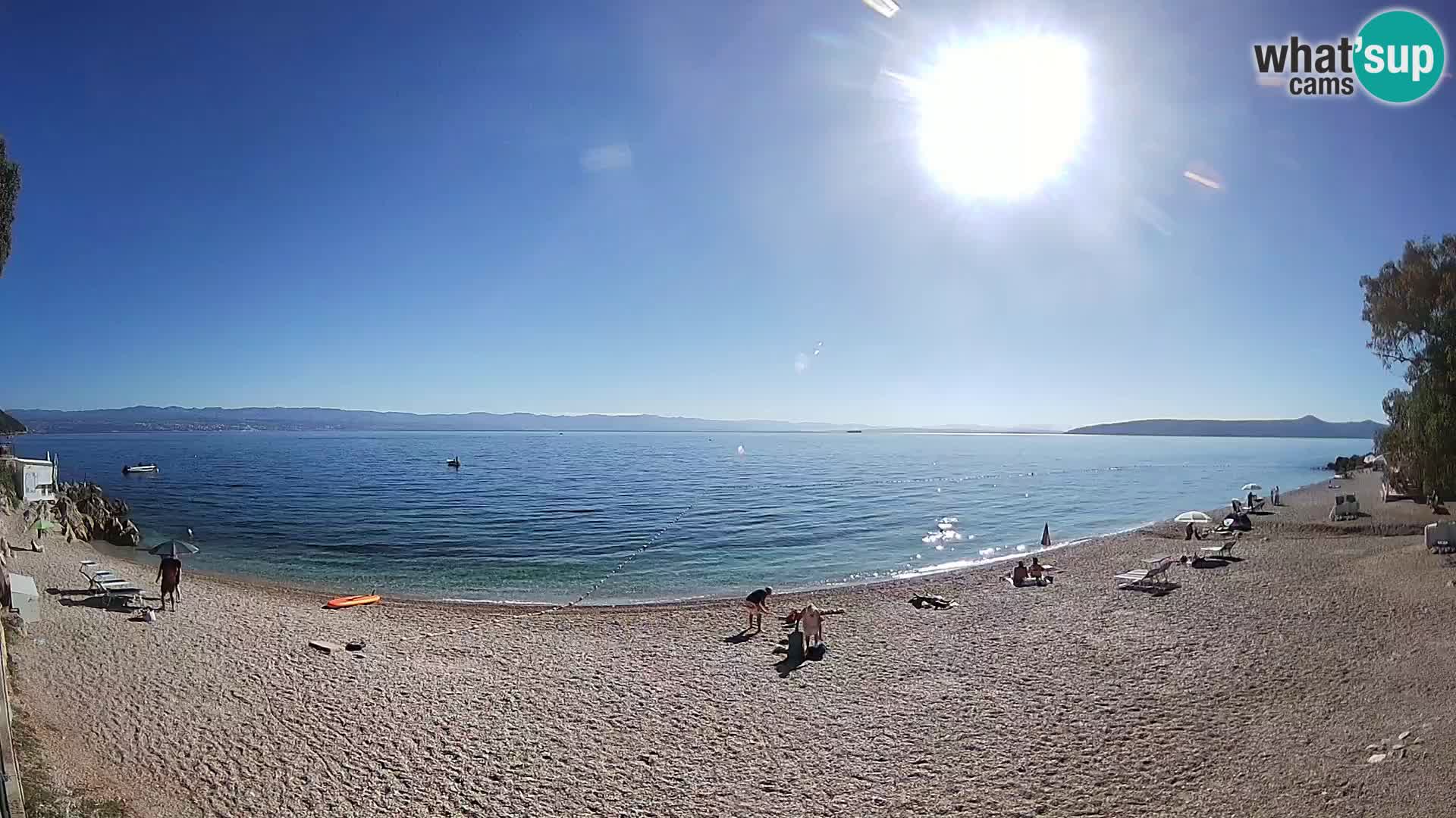 Webcam Sv. Ivan beach | Mošćenička Draga