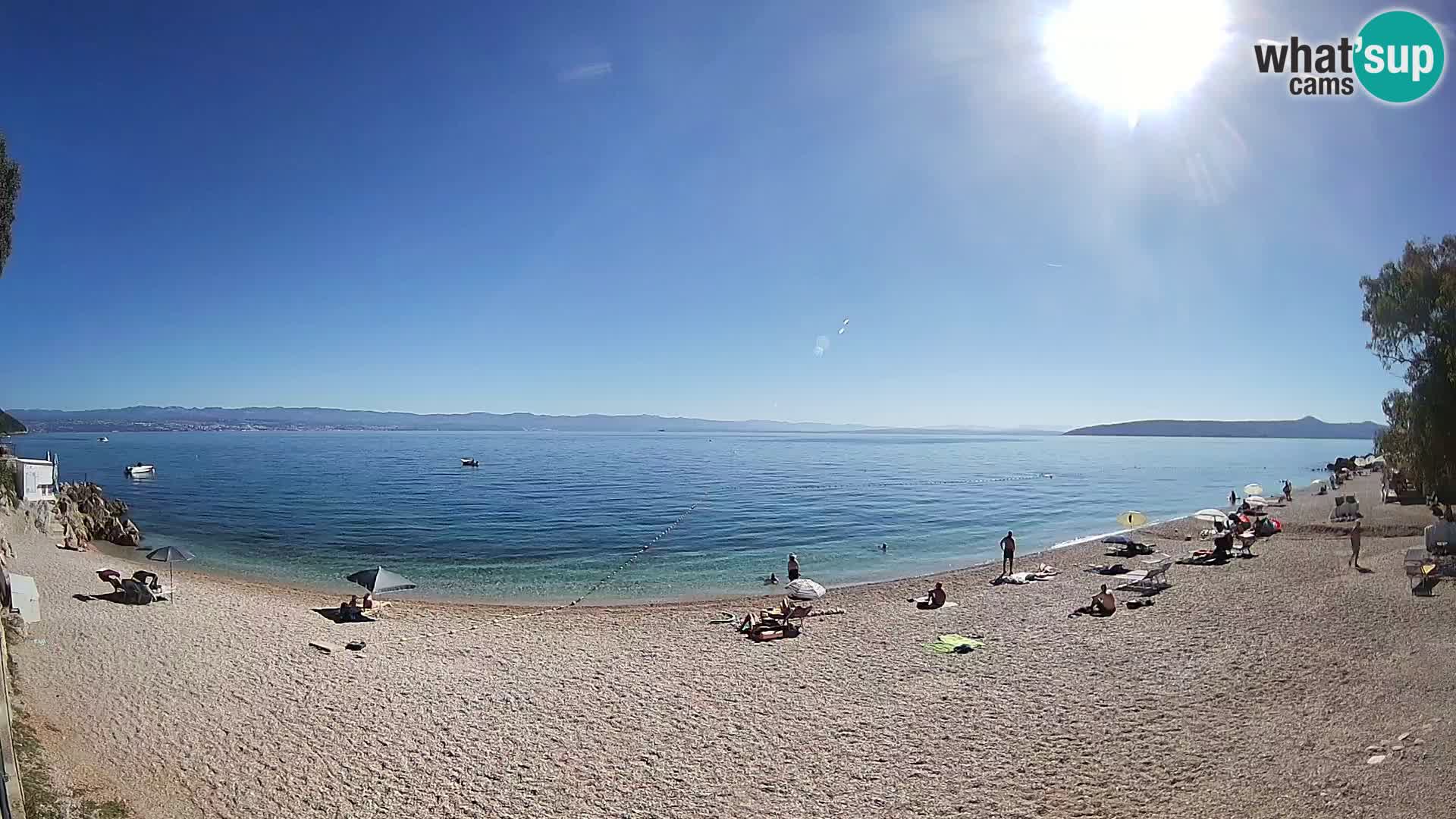 Webcam spiaggia Sv. Ivan | Draga di Moschiena