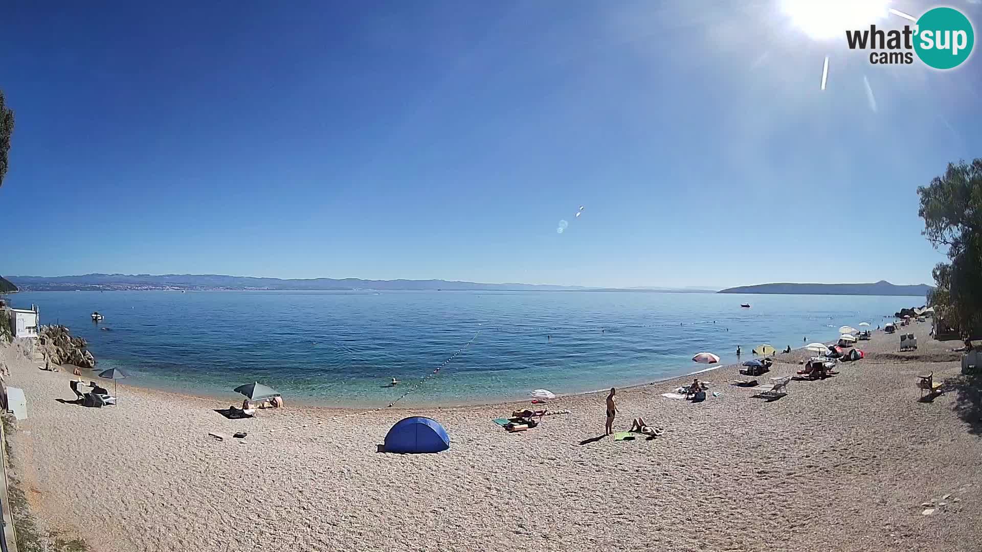 Webcam Sv. Ivan beach | Mošćenička Draga