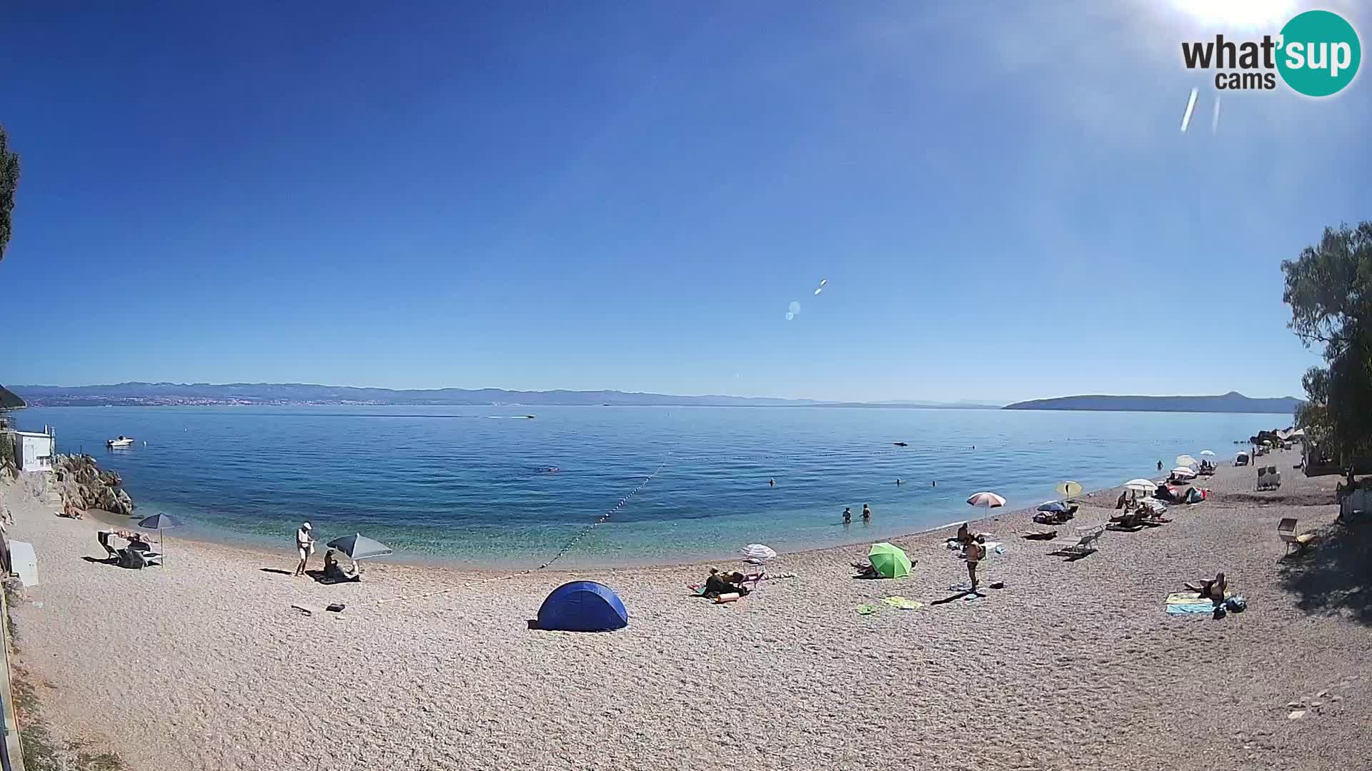 Webcam playa Sv. Ivan | Mošćenička Draga