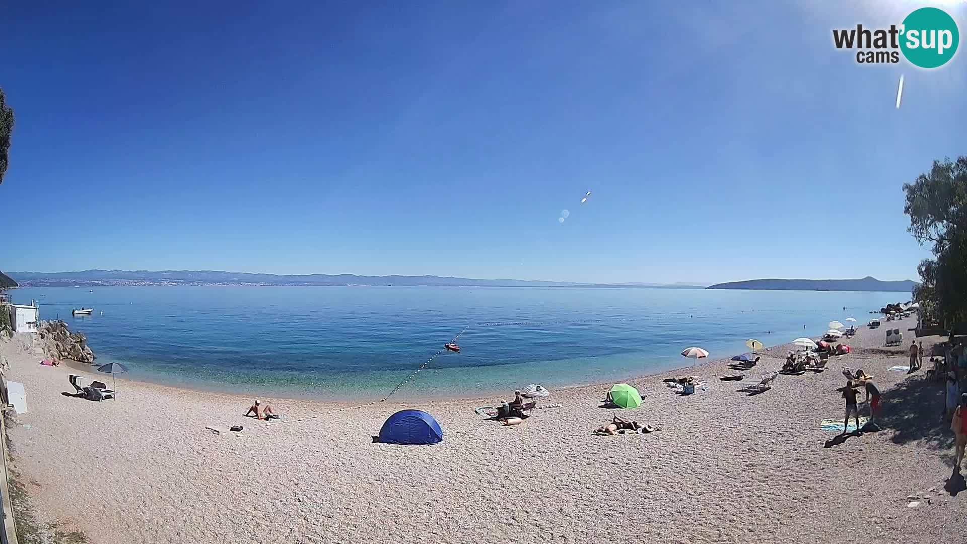 Spletna kamera plaža Sv. Ivan | Mošćenička Draga