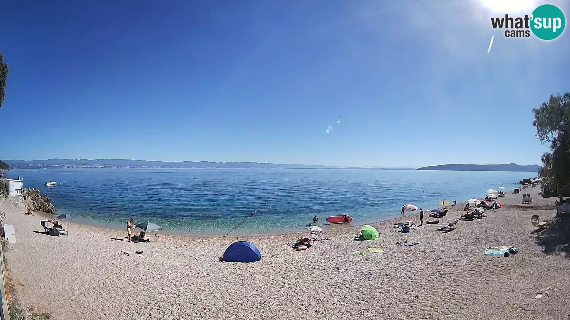 Spletna kamera plaža Sv. Ivan | Mošćenička Draga
