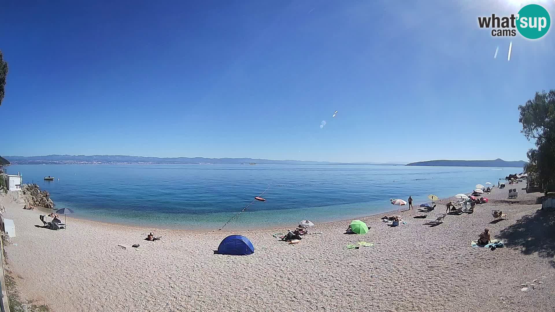 Webcam playa Sv. Ivan | Mošćenička Draga