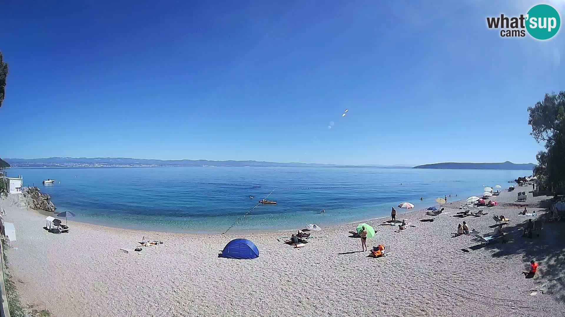 Webcam Sv. Ivan Strand | Mošćenička Draga