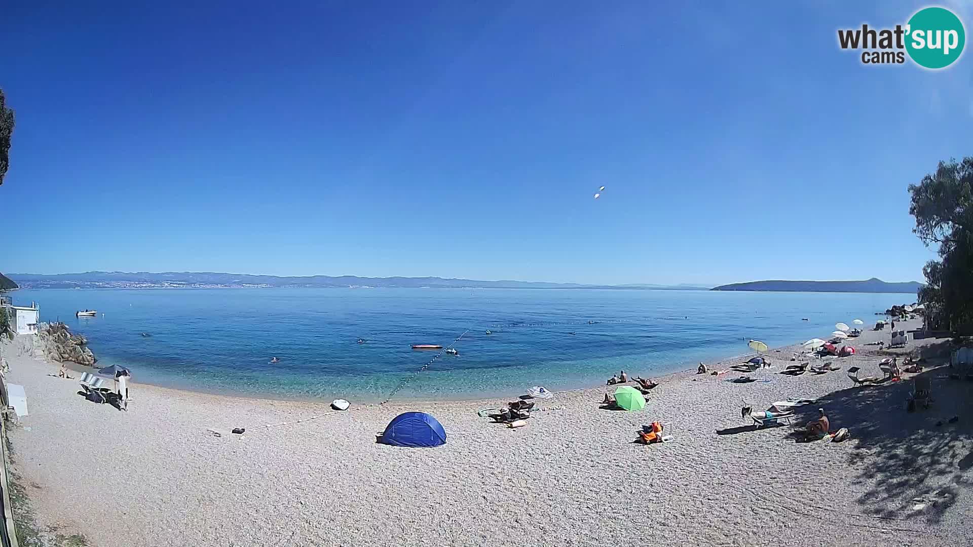 Webcam playa Sv. Ivan | Mošćenička Draga
