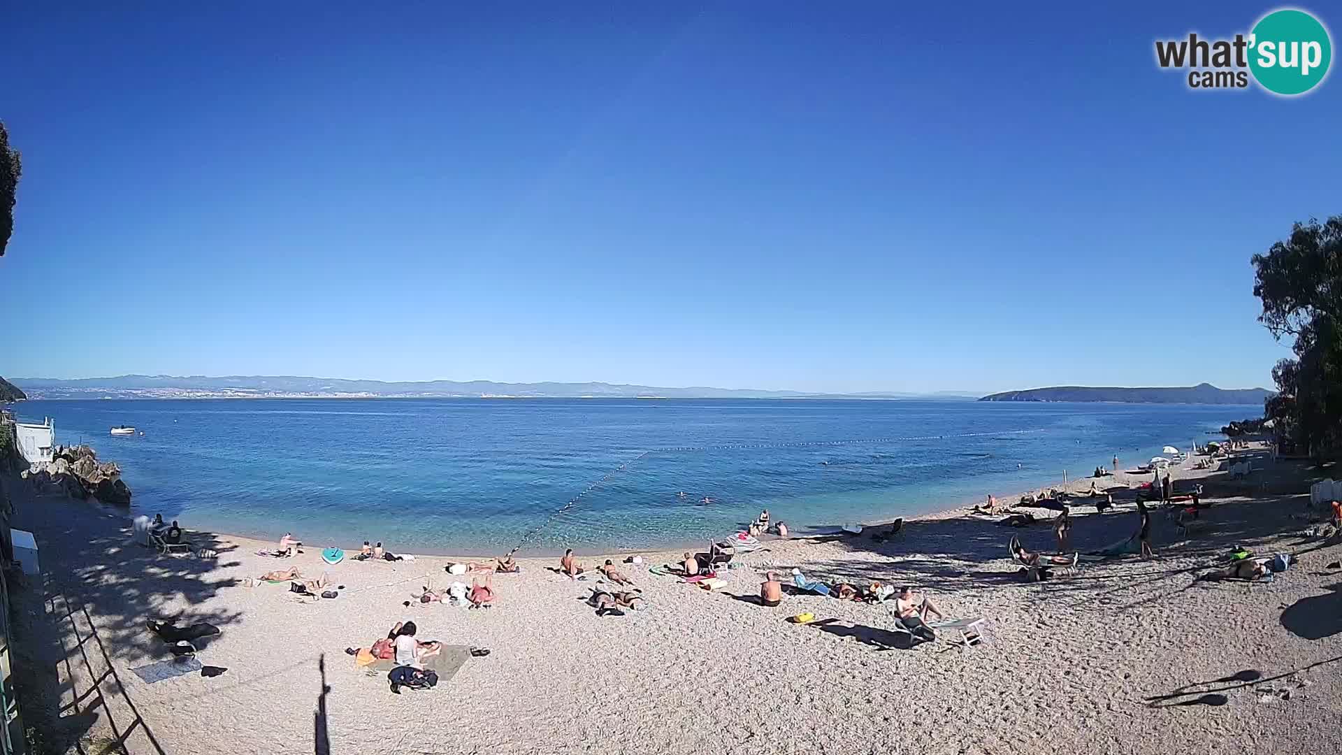 Webcam playa Sv. Ivan | Mošćenička Draga