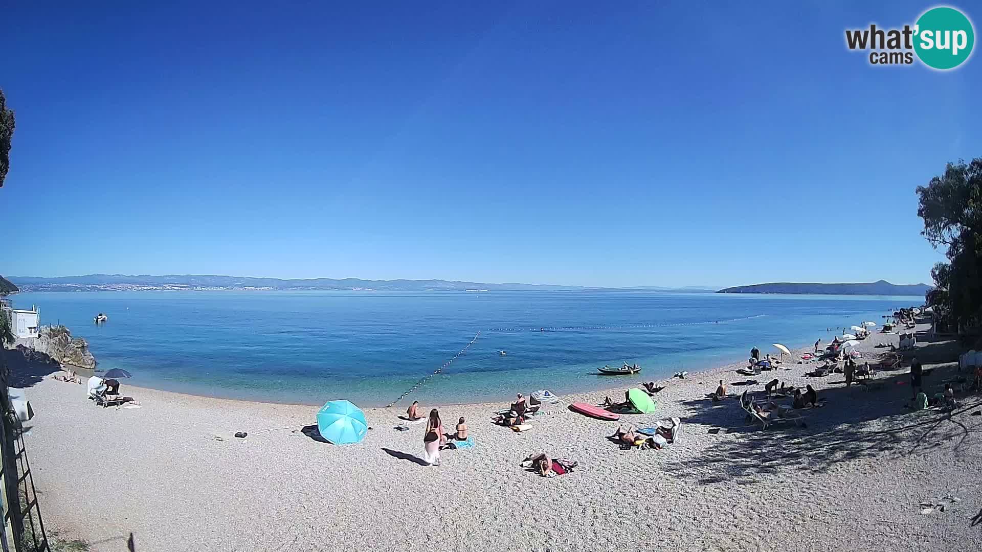 Web kamera plaža Sv. Ivan | Mošćenička Draga