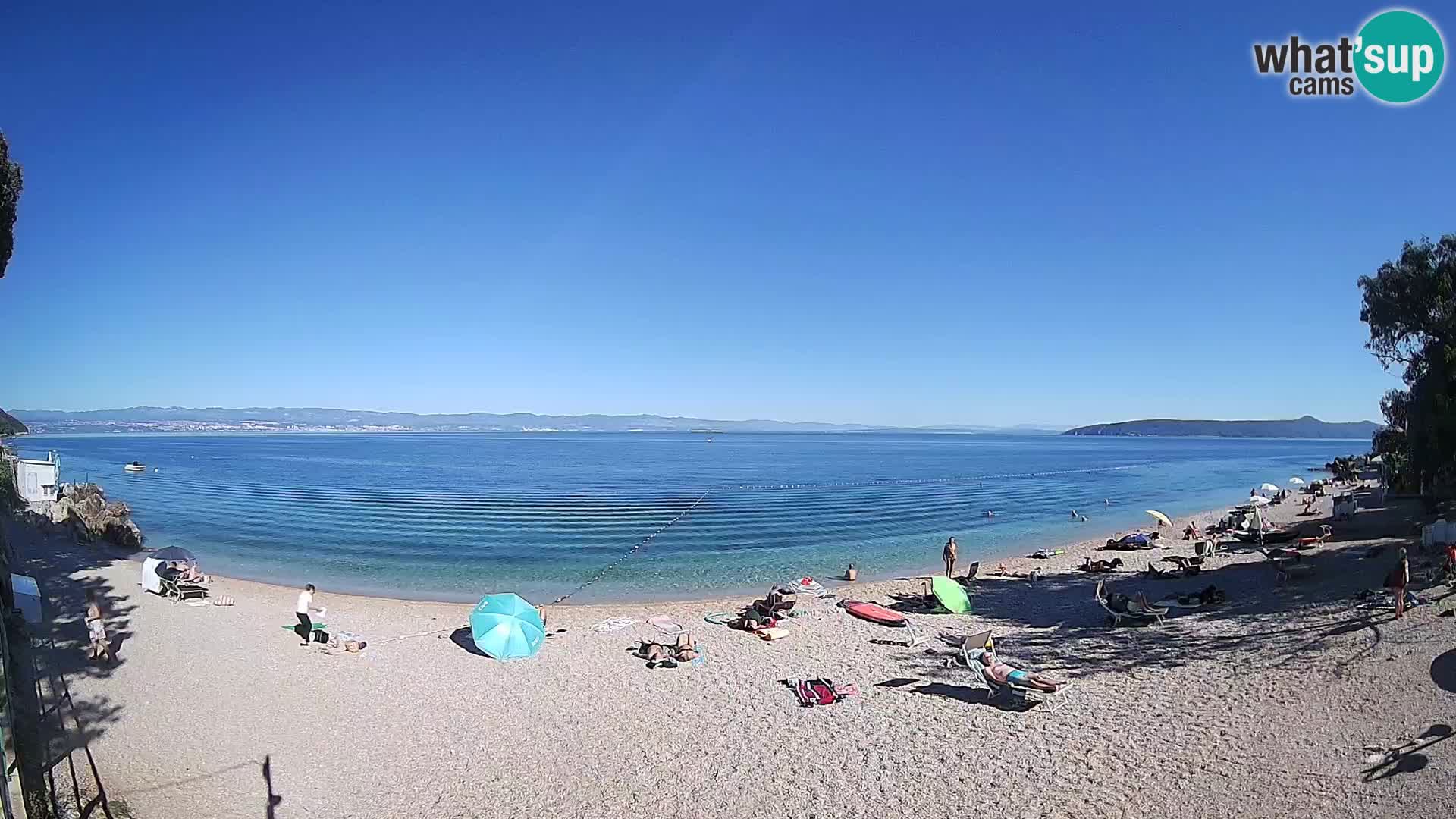 Webcam Sv. Ivan Strand | Mošćenička Draga