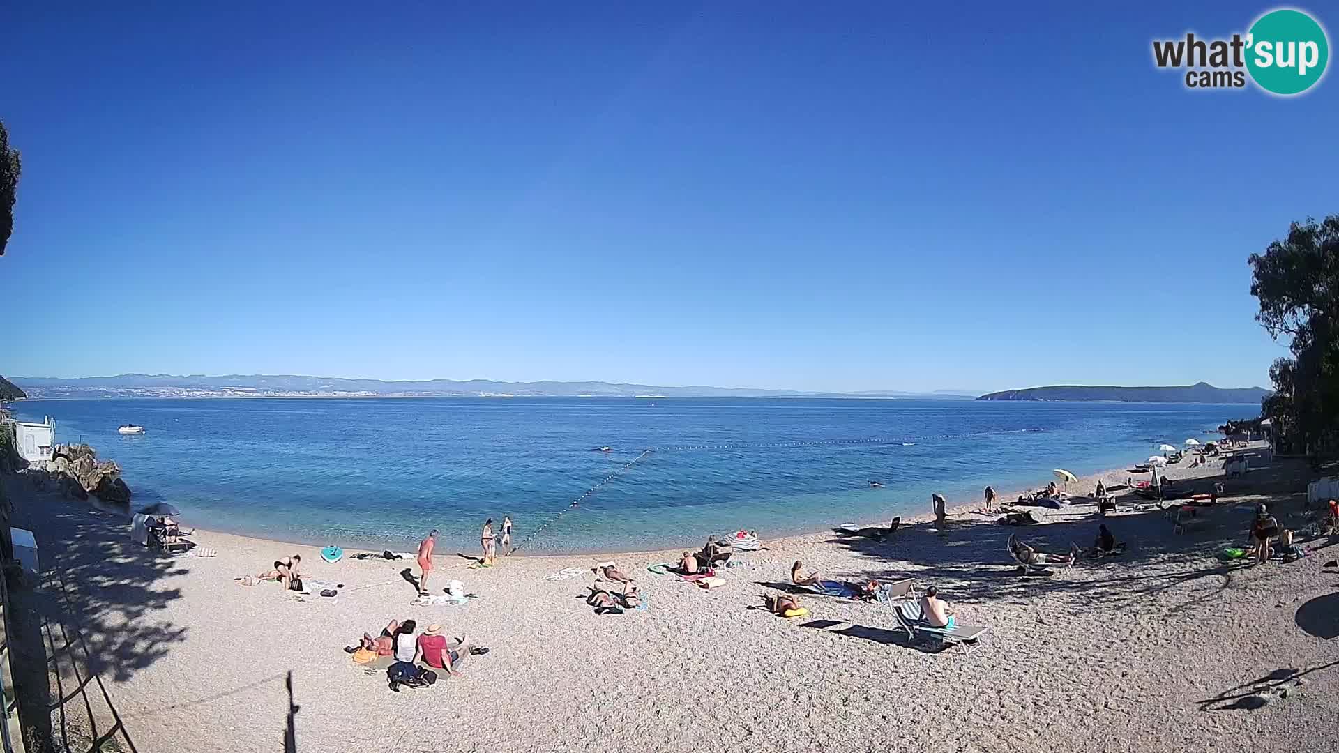 Spletna kamera plaža Sv. Ivan | Mošćenička Draga