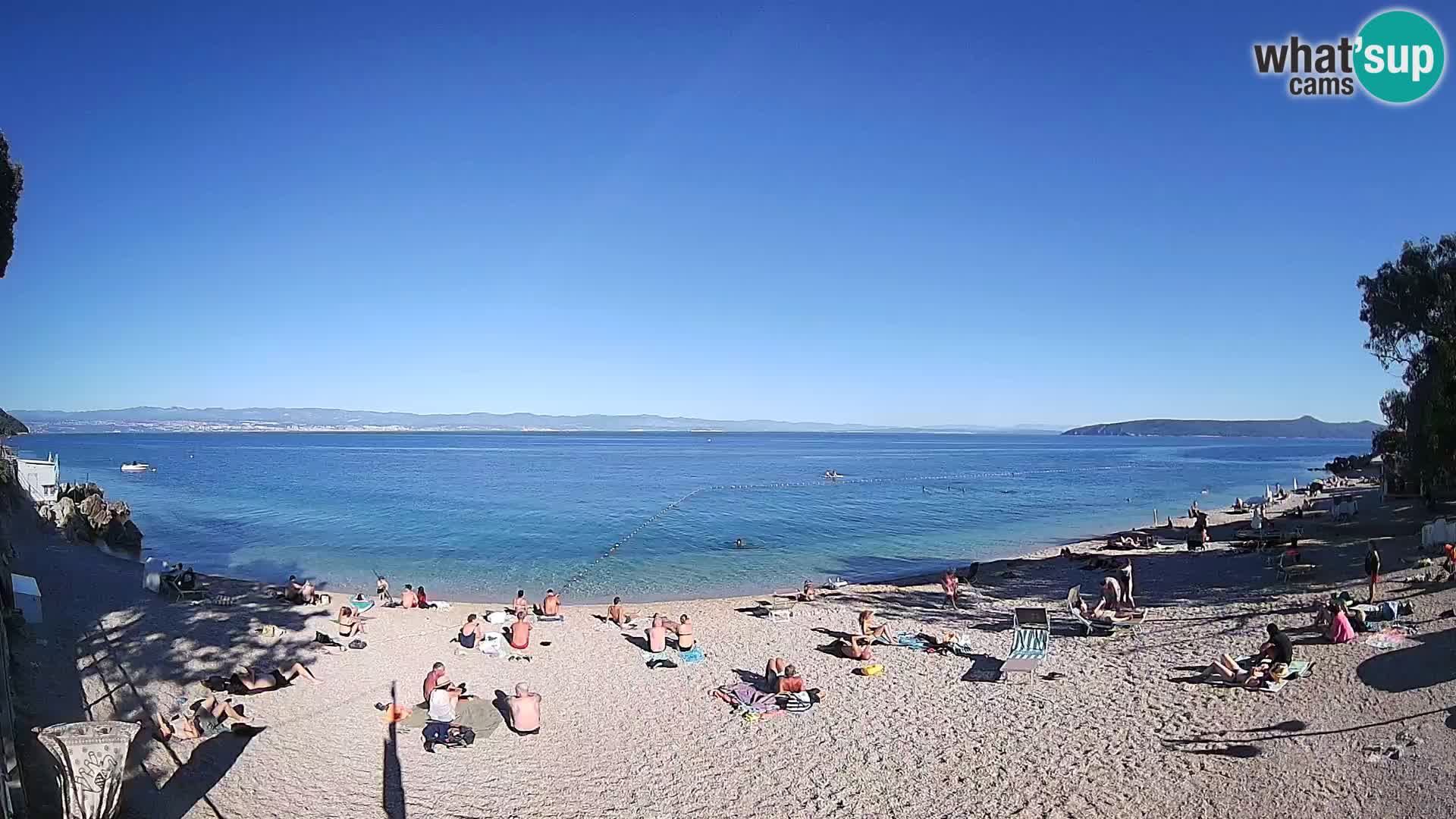 Spletna kamera plaža Sv. Ivan | Mošćenička Draga
