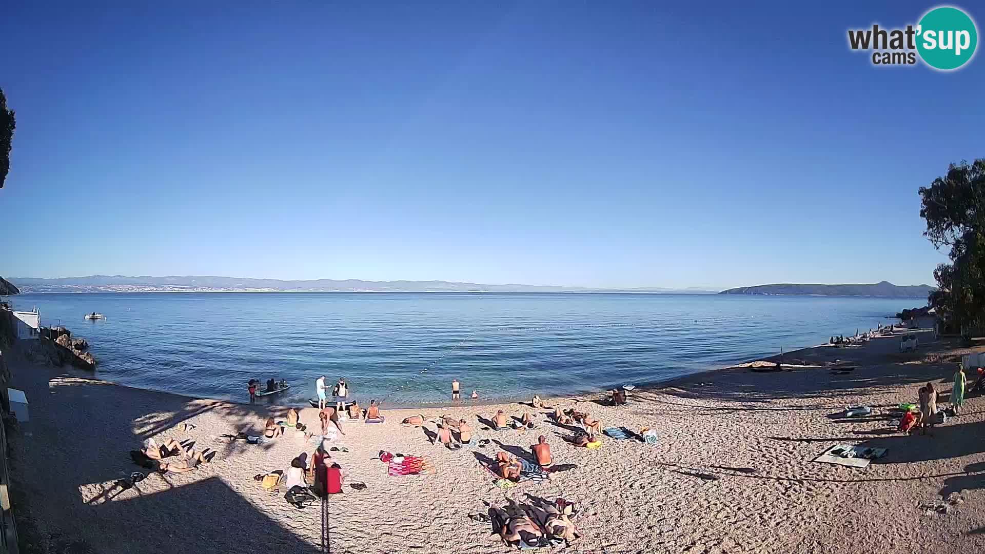 Webcam spiaggia Sv. Ivan | Draga di Moschiena