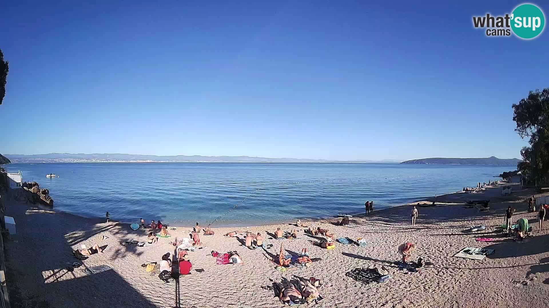 Spletna kamera plaža Sv. Ivan | Mošćenička Draga